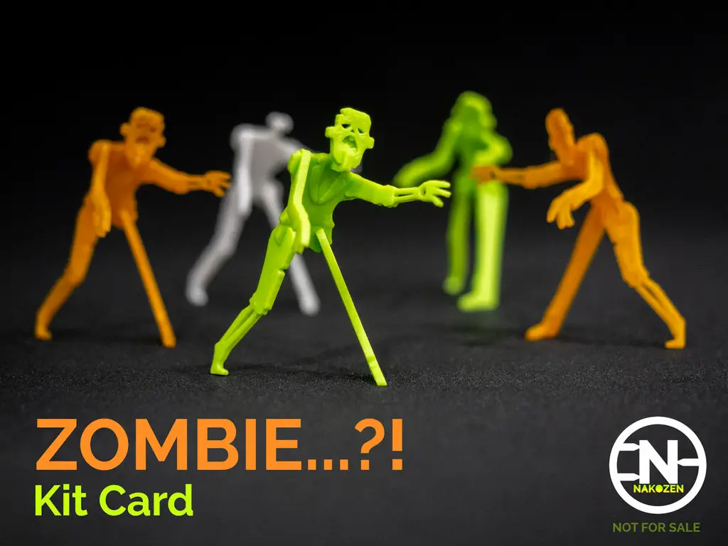 Zombie Kit Card — modelo 3D