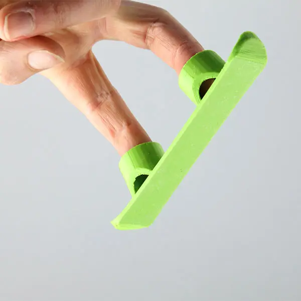 finger snowboard — modelo 3D