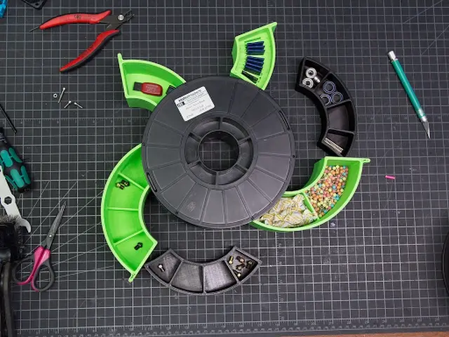 Spool Tool Desk Organizer — modelo 3D