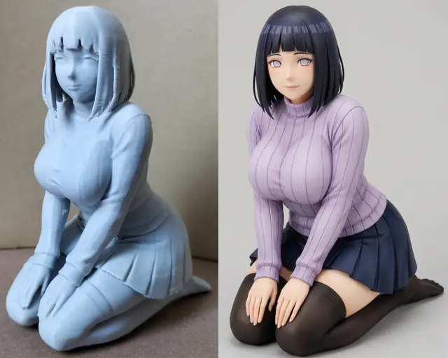 Cute Hinata — modelo 3D