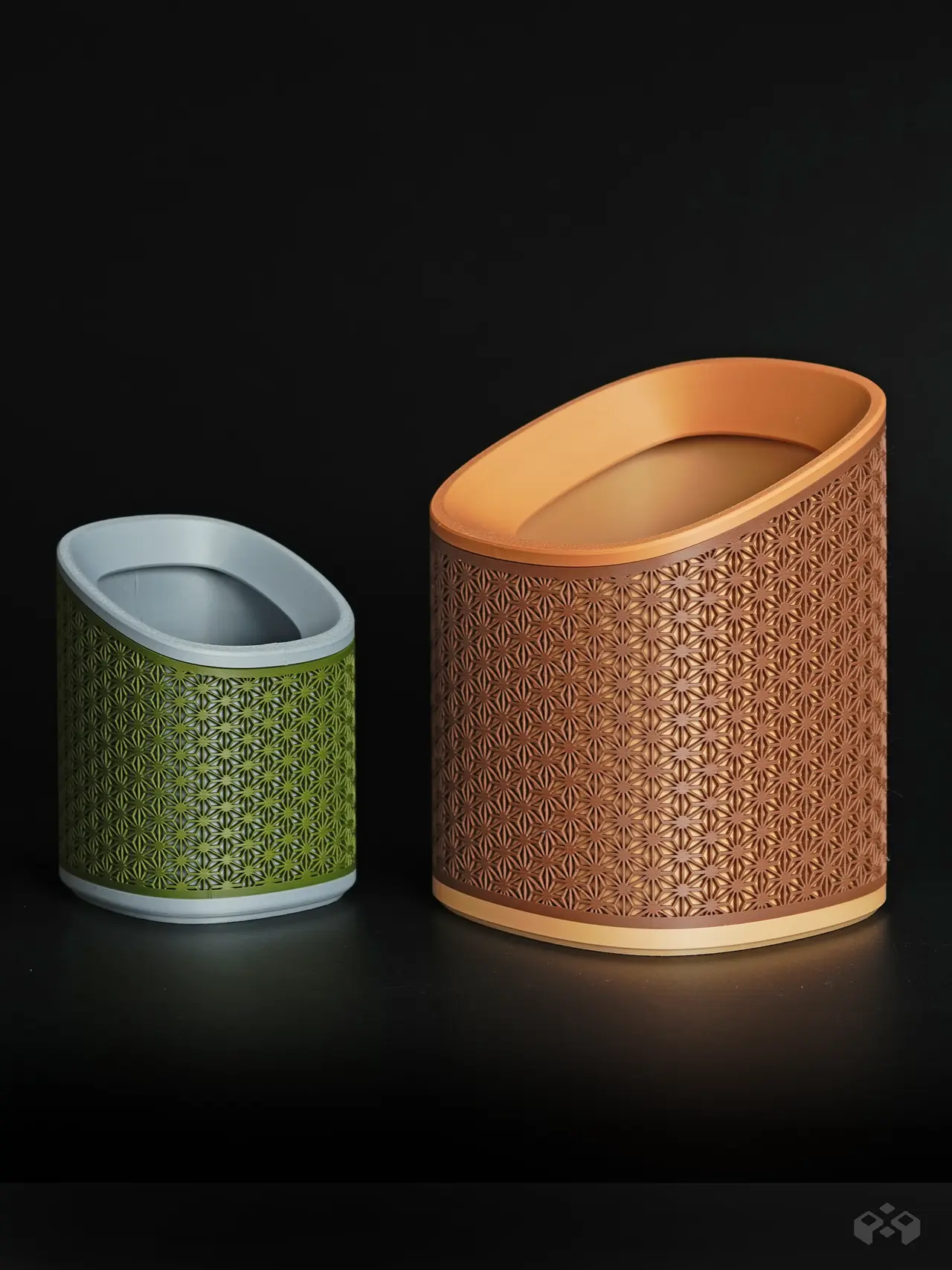 Slanted Modular Desk Bin — modelo 3D