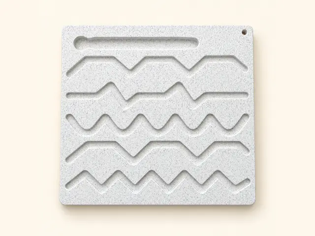 Tracing Board with Pencil - Zig Zag — modelo 3D