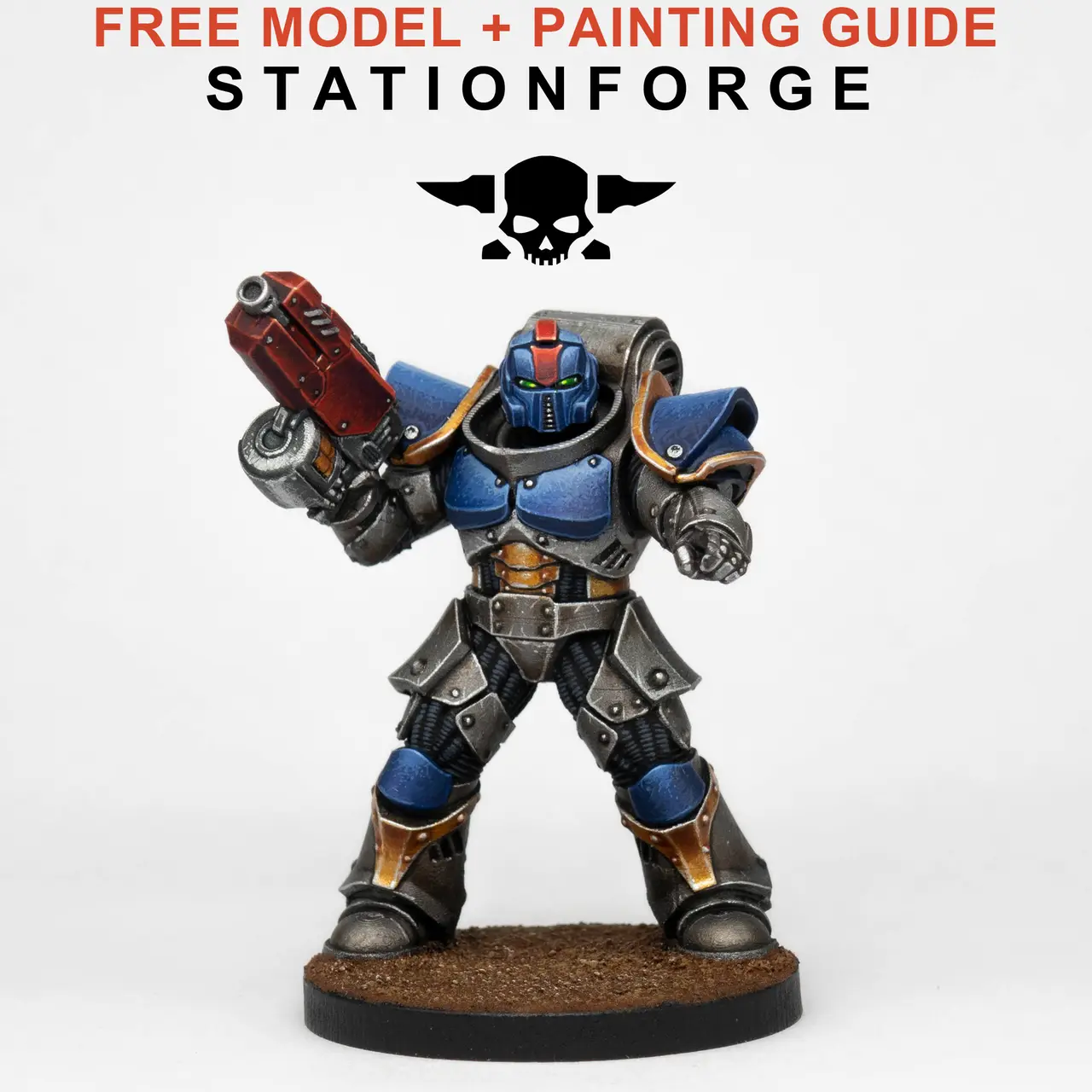 Socratis Infantry Painting Guide + Model — modelo 3D