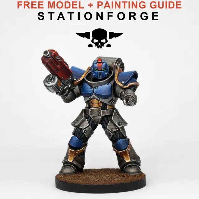 Socratis Infantry Painting Guide + Model — modelo 3D