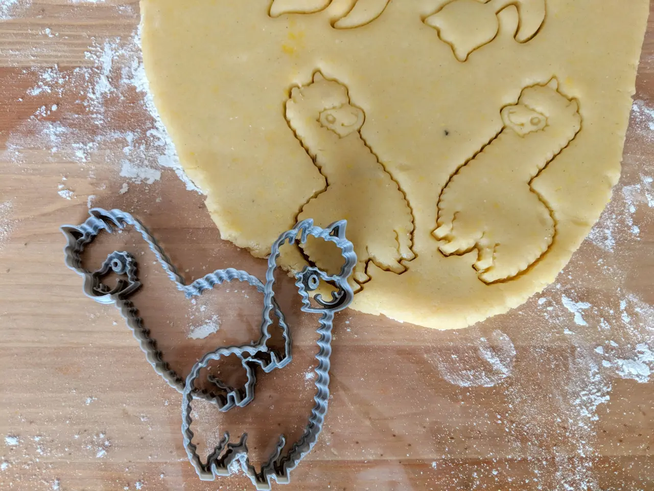Cute Llama Cookie Cutter — modelo 3D