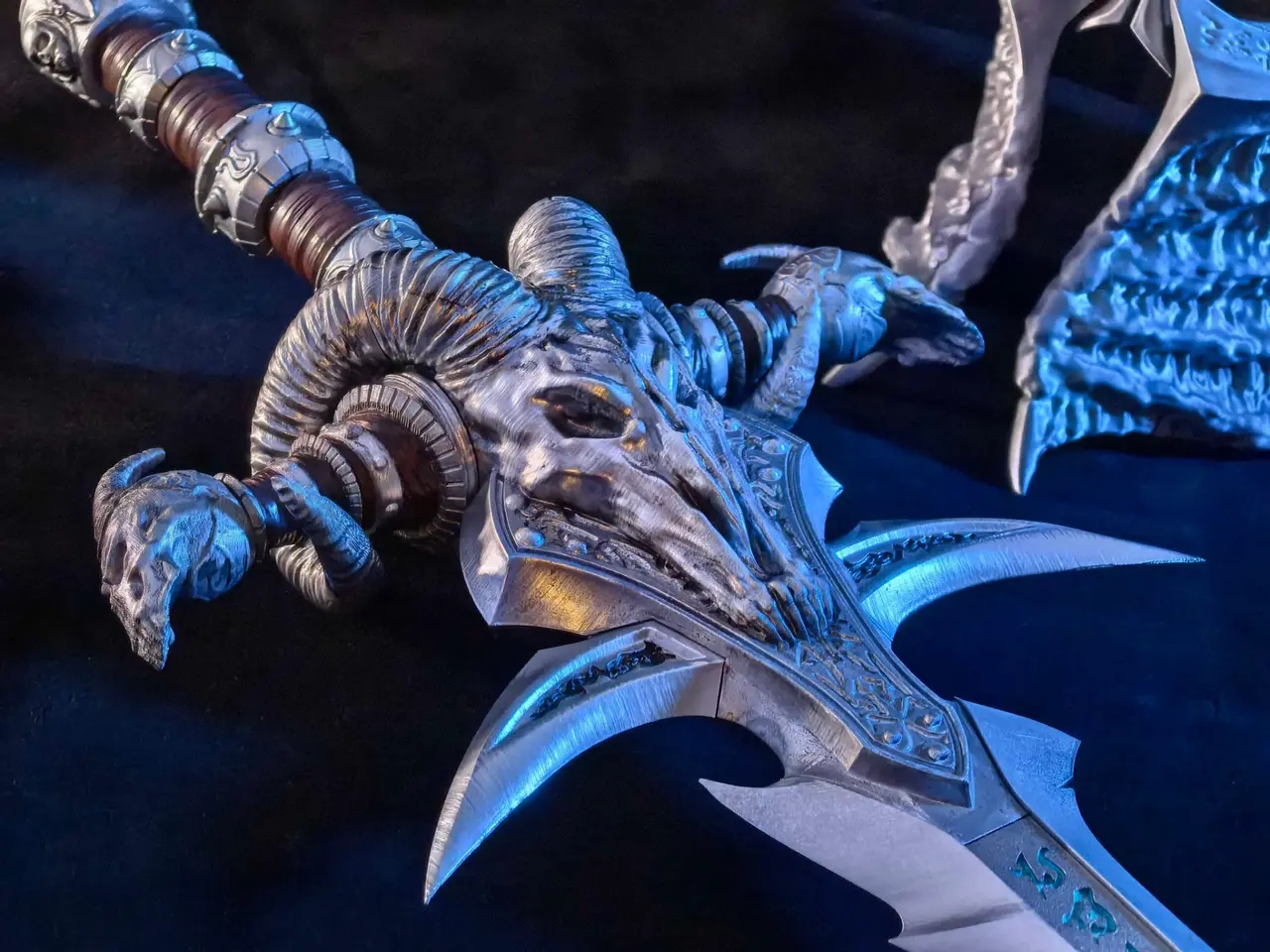 Reforged Frostmourne, Sword of the Lich King - WOW — modelo 3D