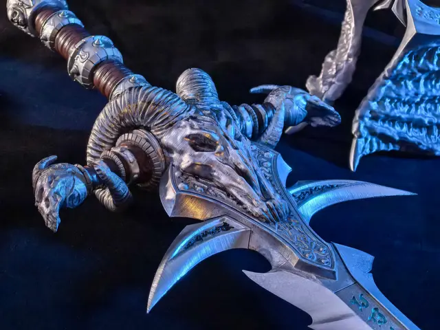 Reforged Frostmourne, Sword of the Lich King - WOW — modelo 3D
