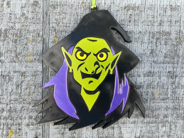 Halloween Witch Decoration — modelo 3D