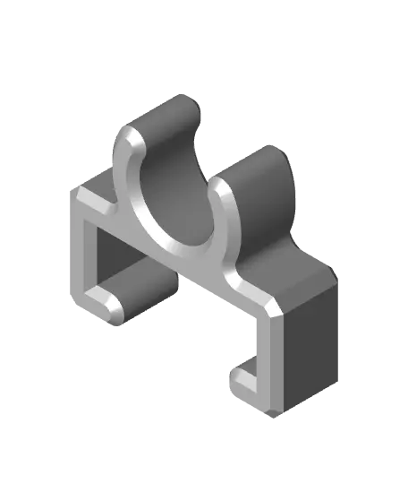 Creality K1 Bowden tube clip (Top mounting) — modelo 3D