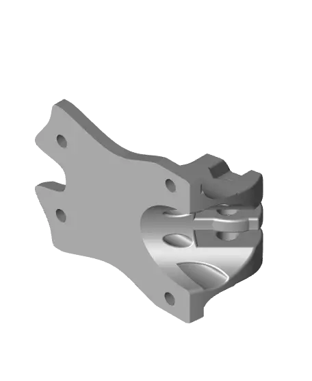 GEPRC Mark IV 4 GoPro Mount - Vibration Dampening — modelo 3D