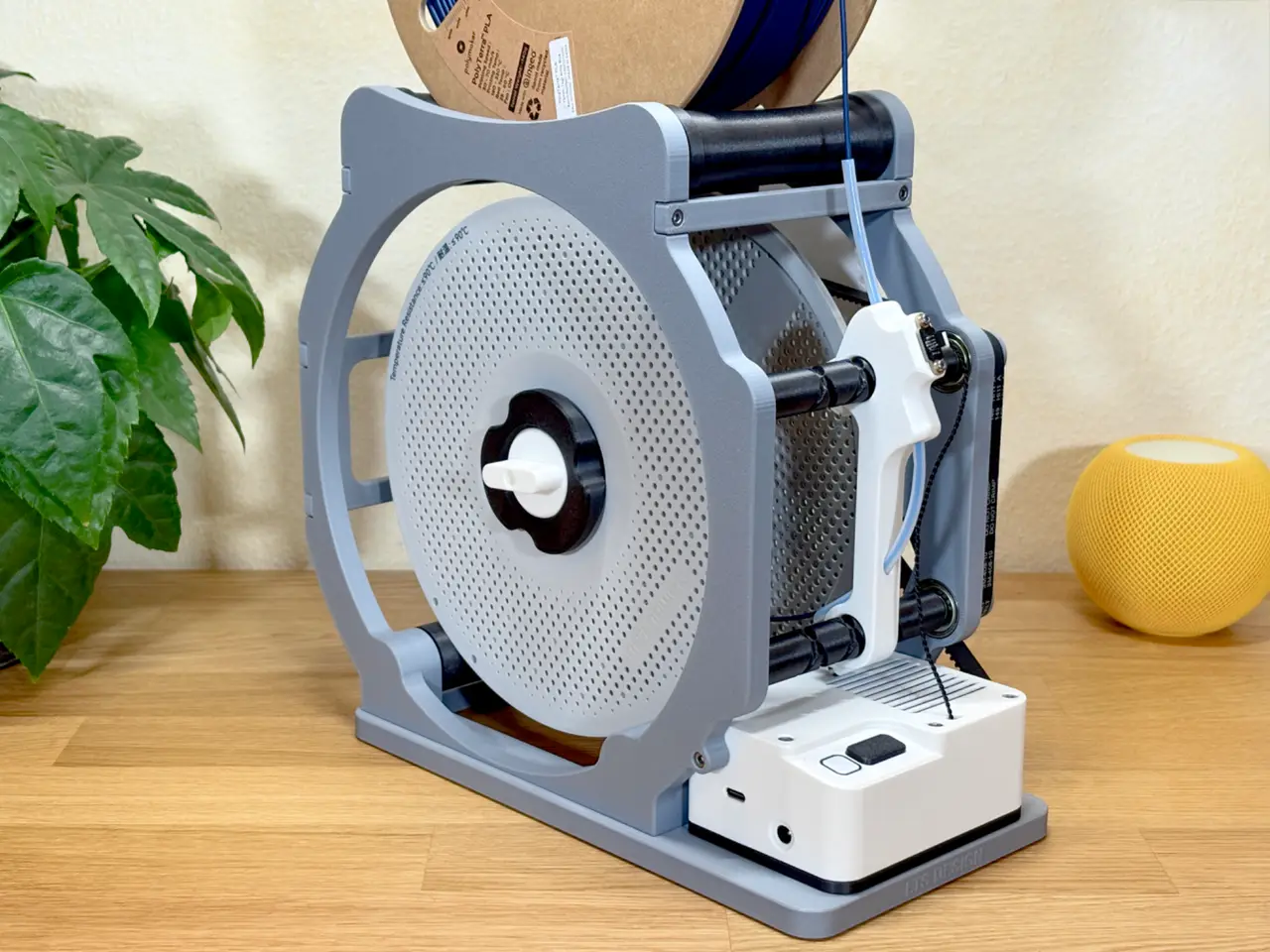 LTS Respooler - Motorized Filament Winder — modelo 3D