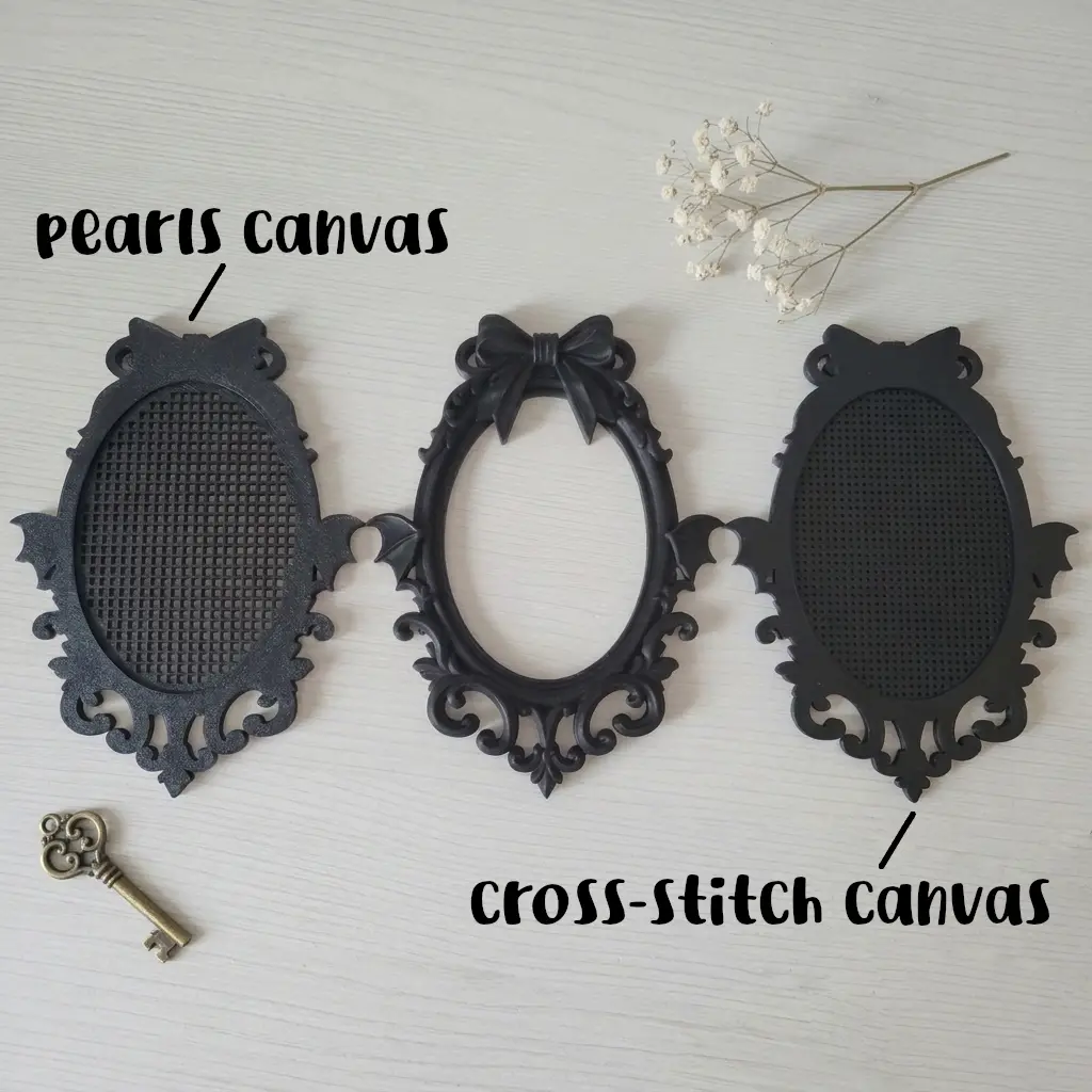 Pixel Art and Cross-Stitch Frames — modelo 3D