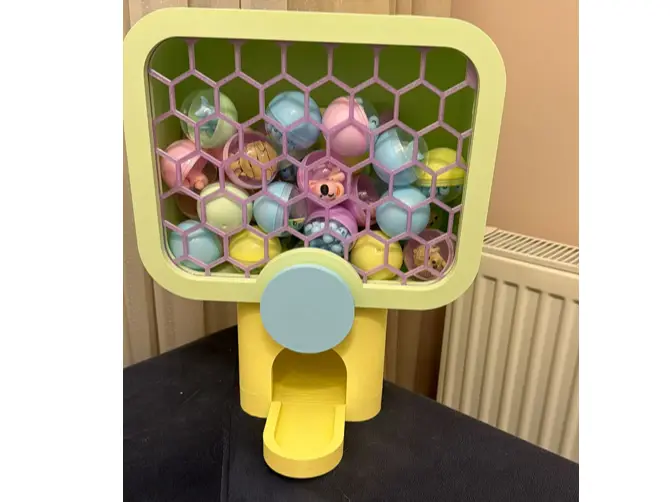 Pastel Capsule Toy Vending Machine — modelo 3D
