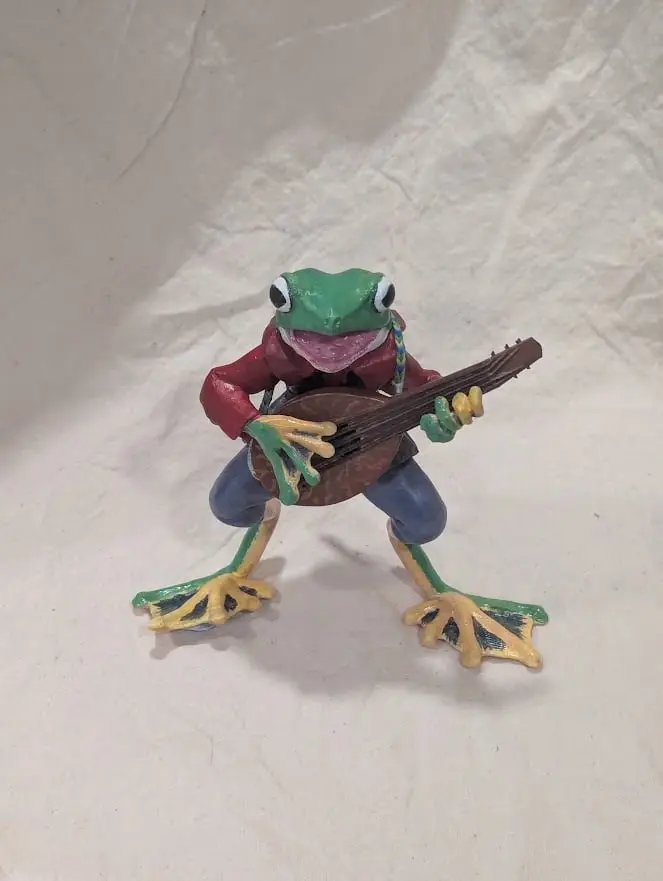Bard Frog — modelo 3D
