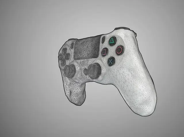 PS4 Controller scan (V2) Autodesk Remake — modelo 3D