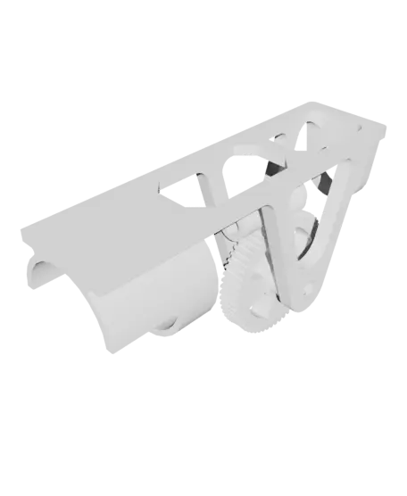 Worm gear set — modelo 3D