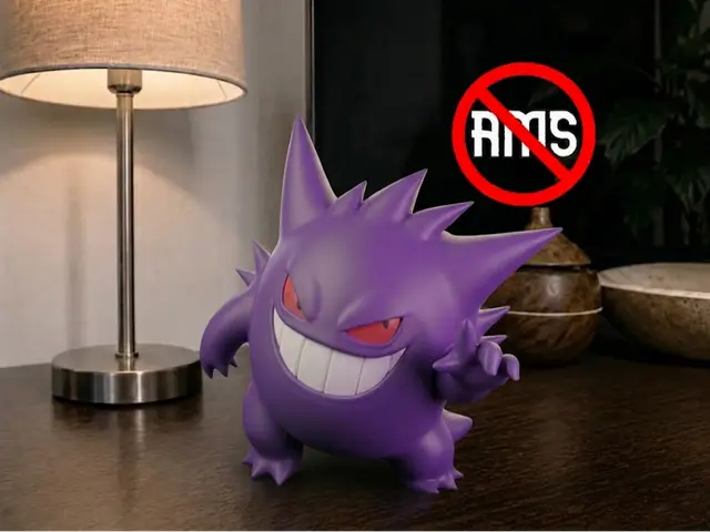 Gengar di Masaki NO AMS Ultra Dettagliato — modelo 3D