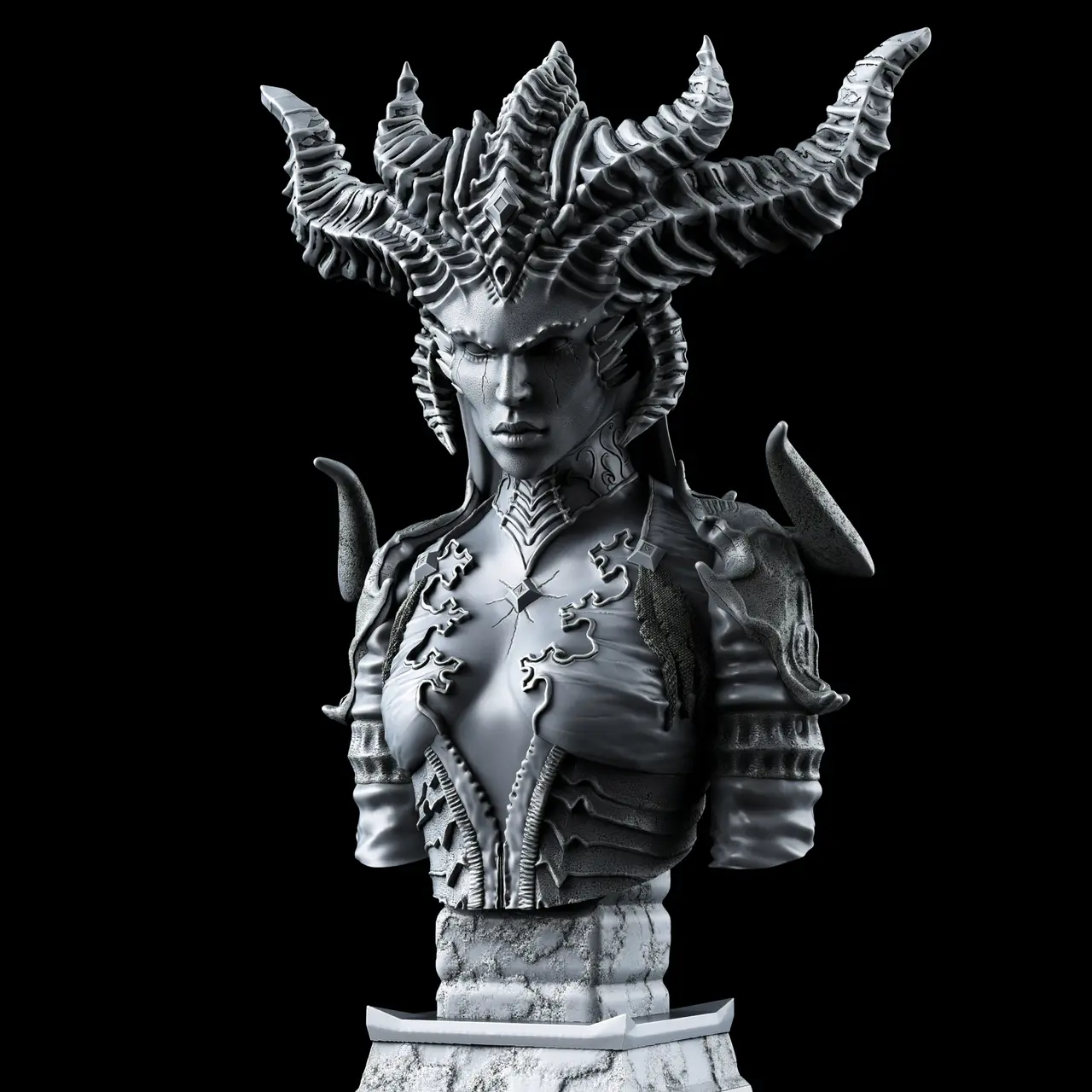 Lilith bust (Pre-Supported) — modelo 3D