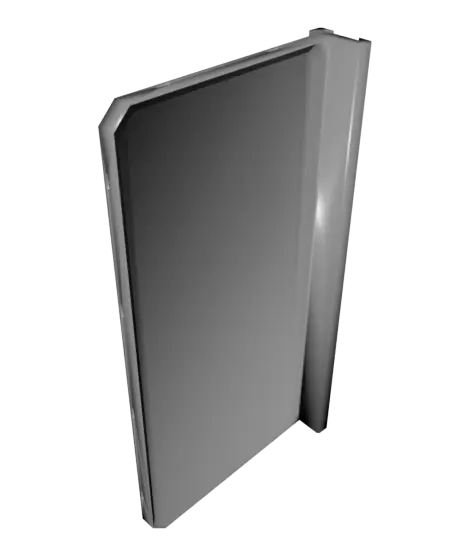 4x2 Shelf - Rail Slider — modelo 3D