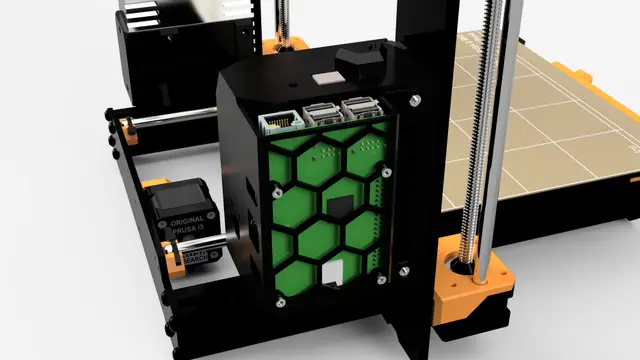 Prusa I3 MK3 Octoprint Hardware Setup — modelo 3D