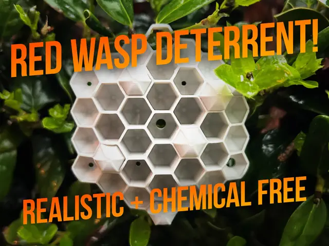 Realistic RED WASP Deterrent — modelo 3D