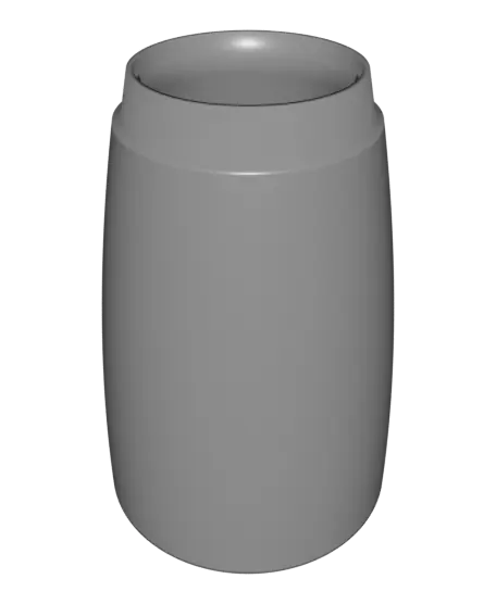 AIM-120 AMRAAM 6ft Hanging Missile - No Supports — modelo 3D