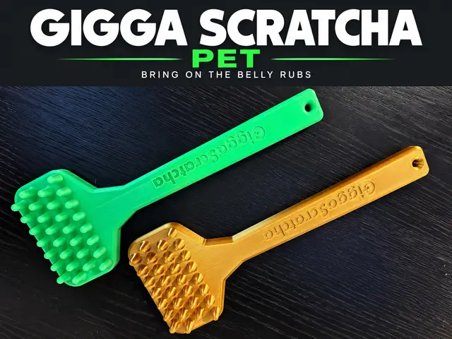 GIGGA SCRATCHA PET - Dog Belly & Back Scratcher — modelo 3D