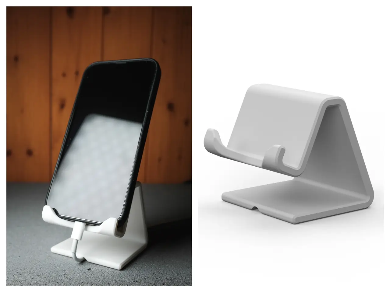 iPhone Stand — modelo 3D