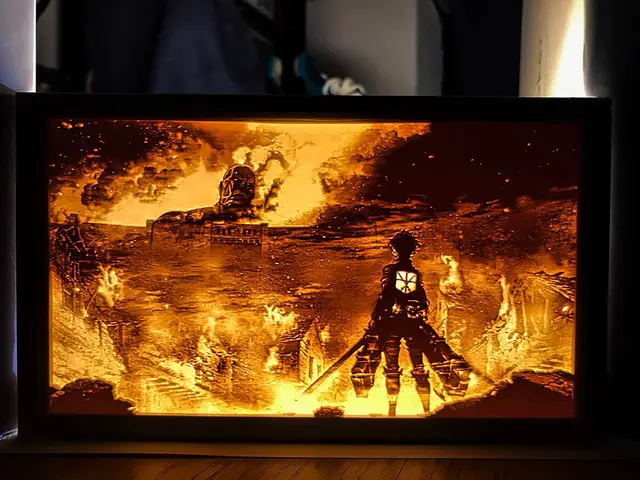 Attack on Titan Lithophane — modelo 3D