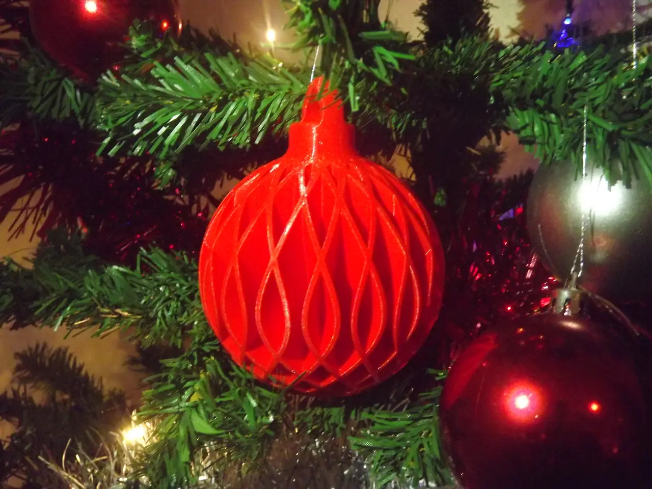 Support free Christmas Ball — modelo 3D