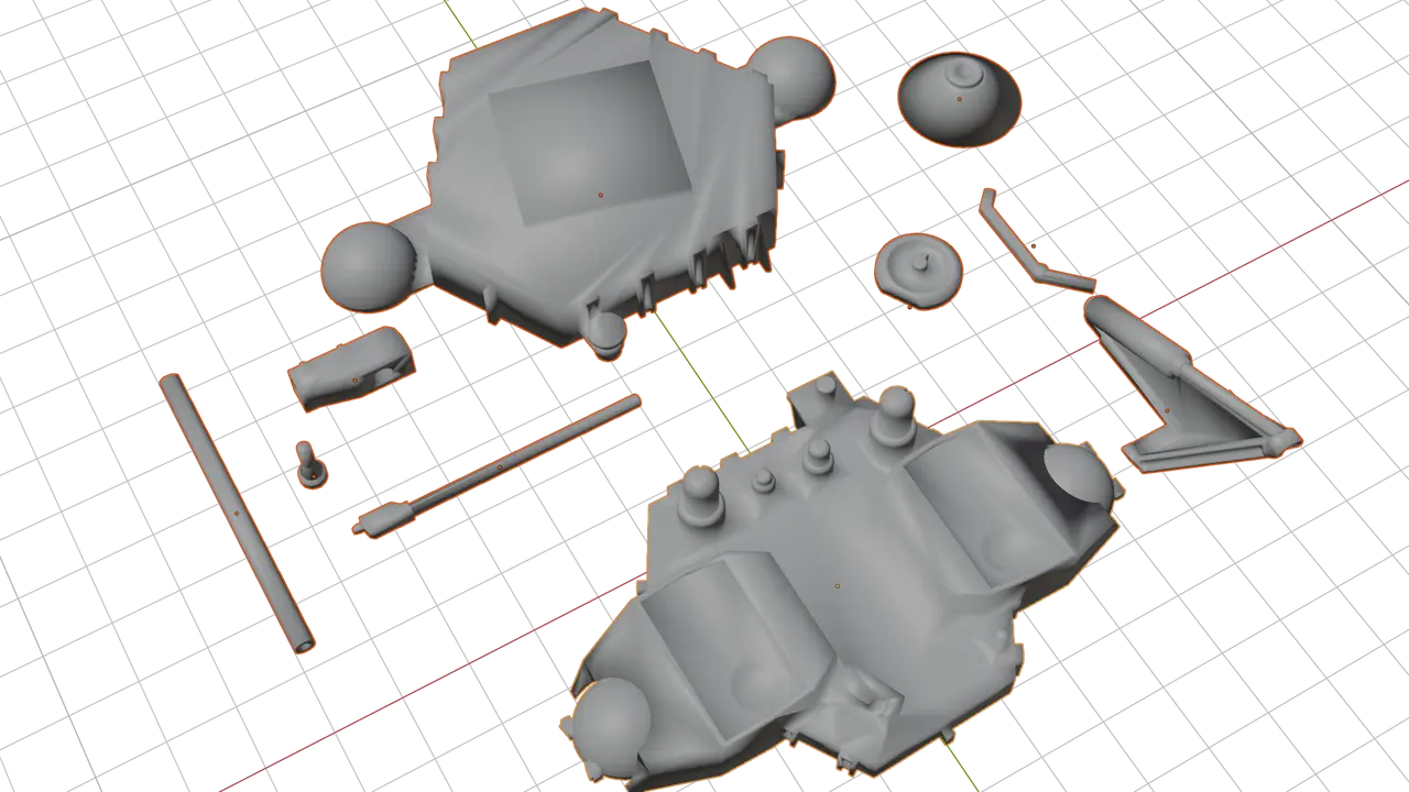 Viking Lander - Printable Scale Model — modelo 3D