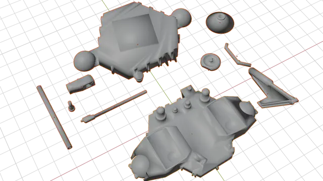 Viking Lander - Printable Scale Model — modelo 3D
