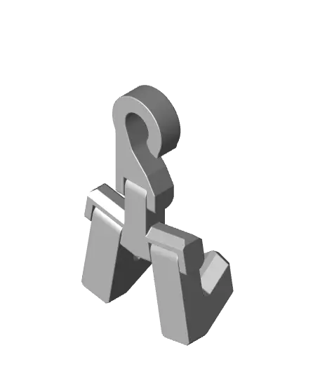 Car seat 2 hook — modelo 3D