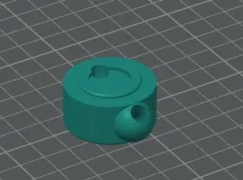 Odi hot hand end cap — modelo 3D