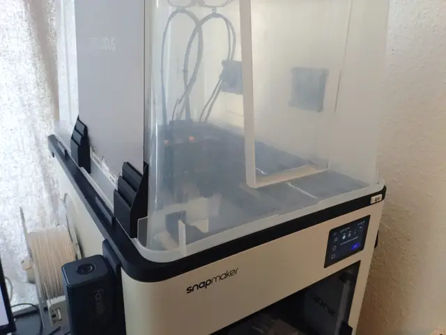 Snapmaker U1 Top Cover with Vent Opening for IKEA Samla and Walmart Sterilite v4 — modelo 3D