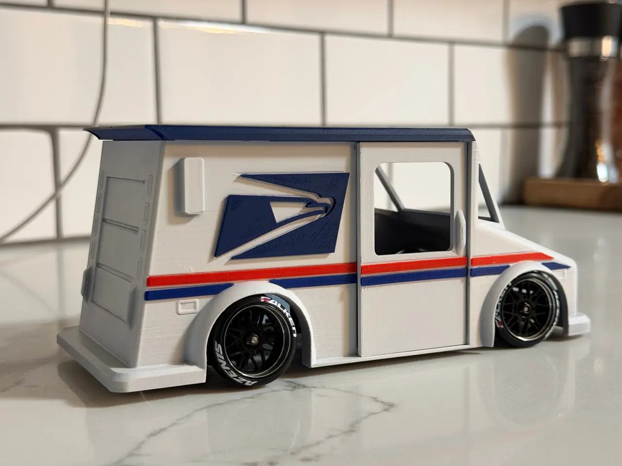 1/24 Scale USPS Mail Truck Drift Body — modelo 3D