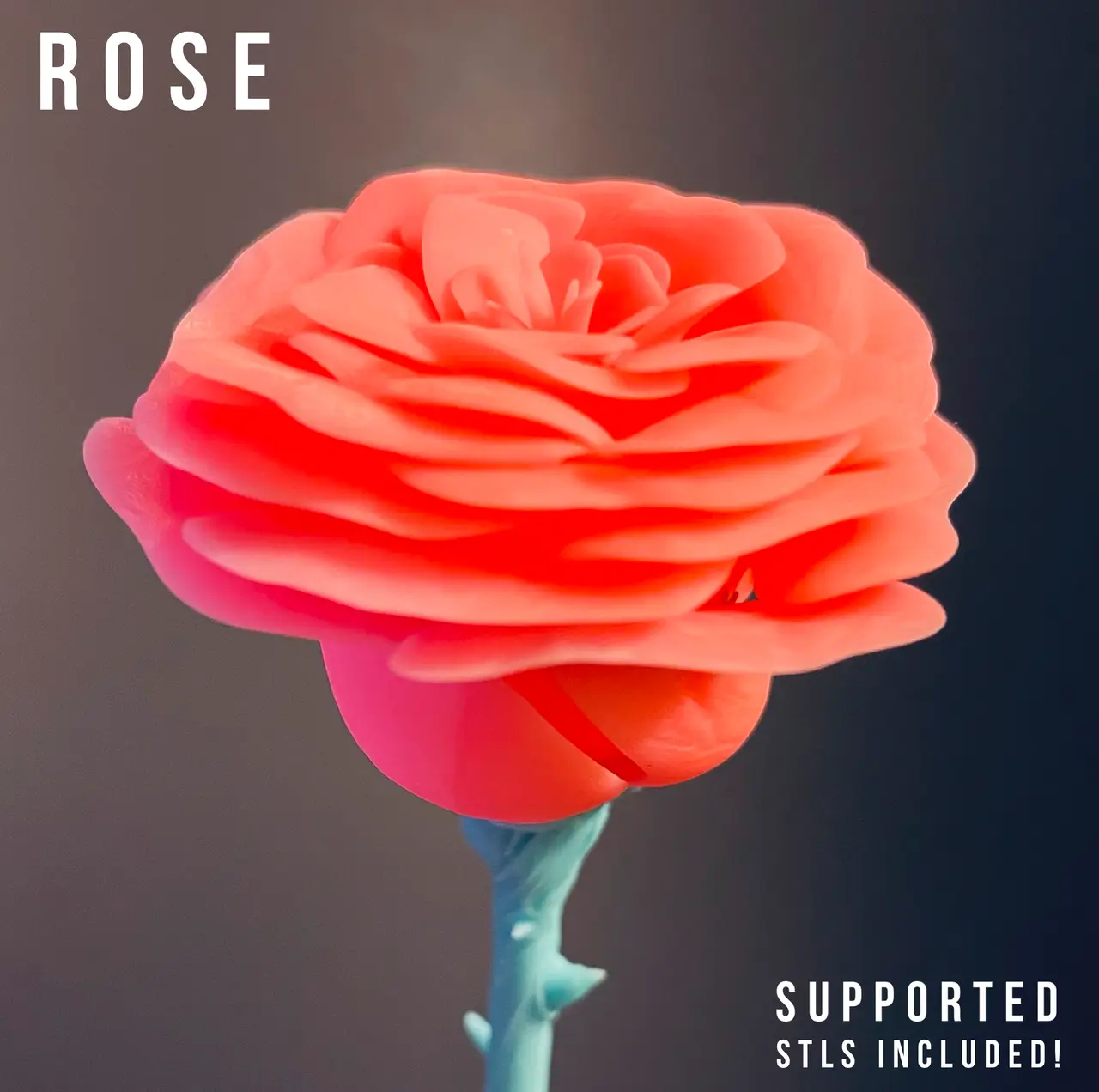 Rose — modelo 3D