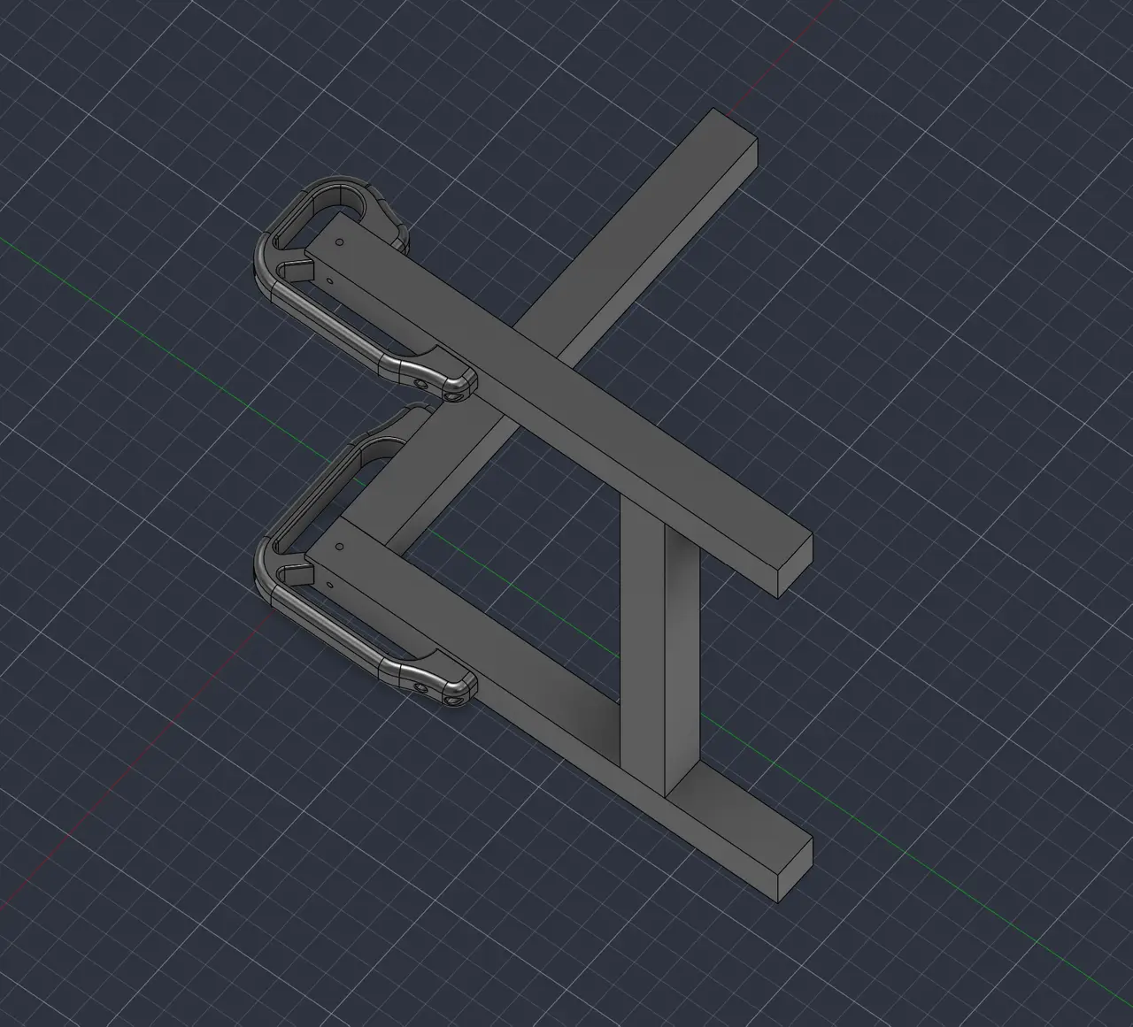 Ikea kura suspended bed handles — modelo 3D