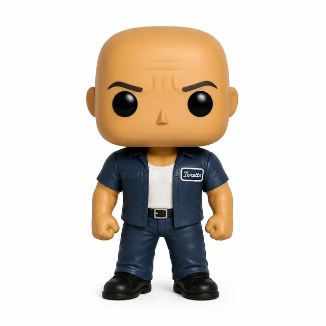 funko pop toretto — modelo 3D