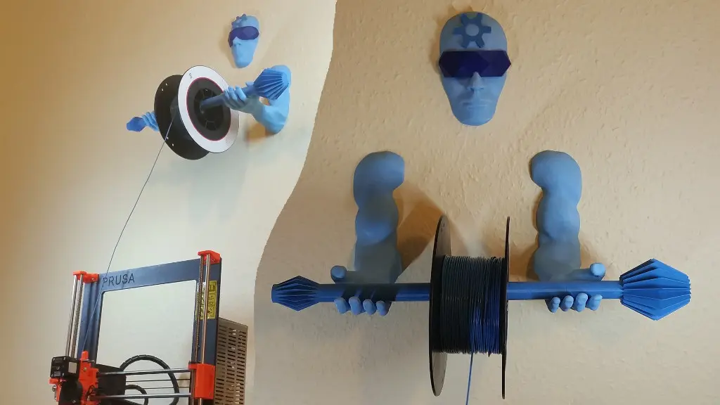3D Printing Guardian - Wall Mounted Filament Spool Holder — modelo 3D