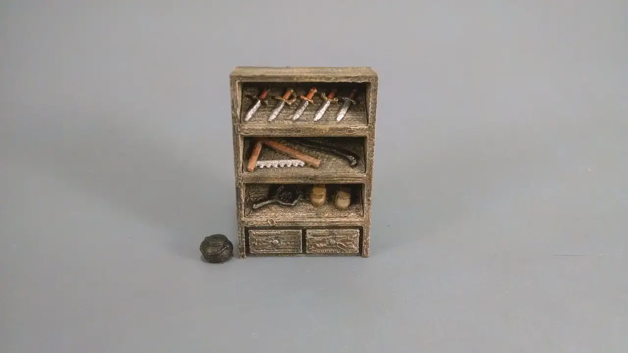 28mm General Store Goods Sample Pack — modelo 3D