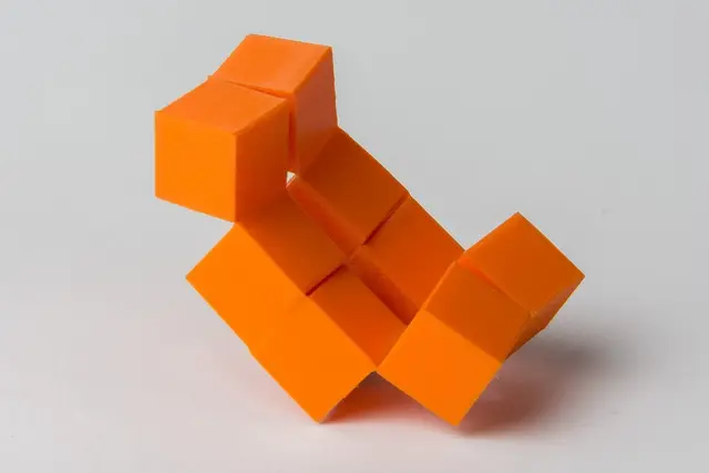 TPU fidget infinity cube — modelo 3D