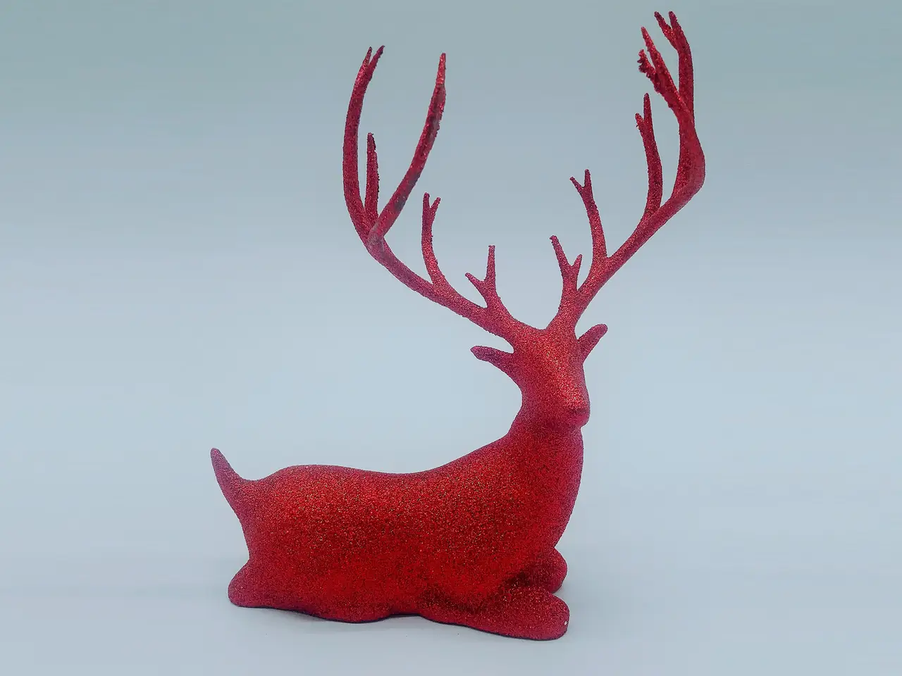 Laying Christmas Deer — modelo 3D