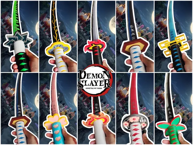 ALL KATANAS (Demon Slayer Inspiración) — modelo 3D