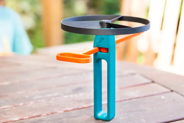 Strong Flying Propeller / Pull Copter (No Supports) — modelo 3D