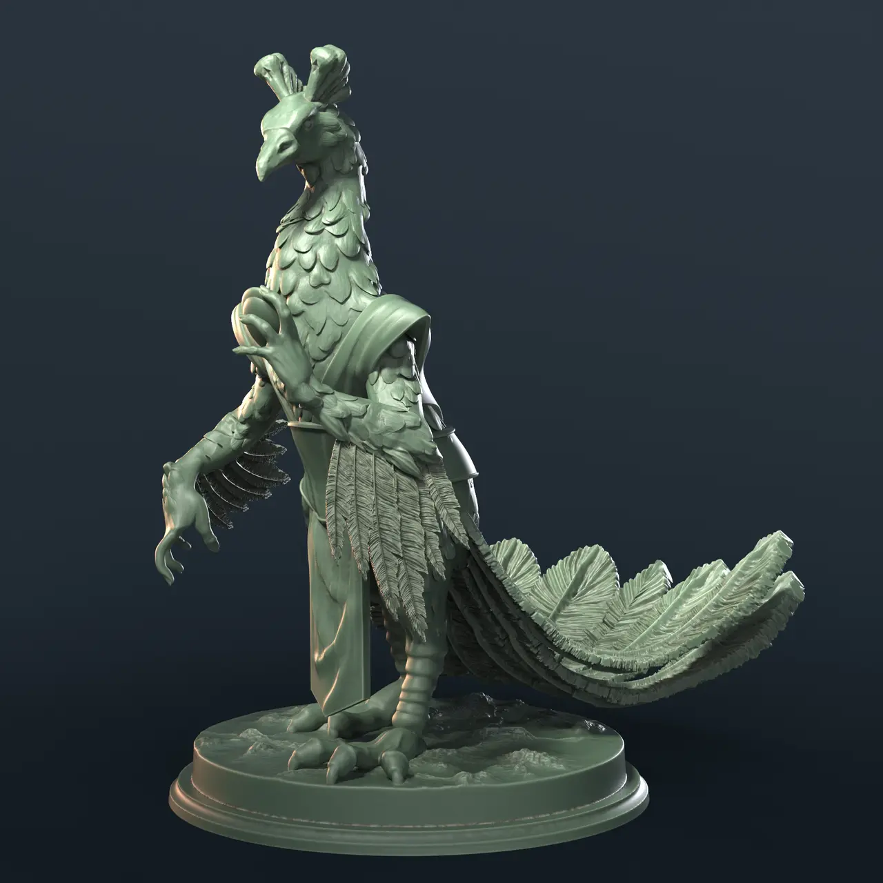 PEACKOCK — modelo 3D