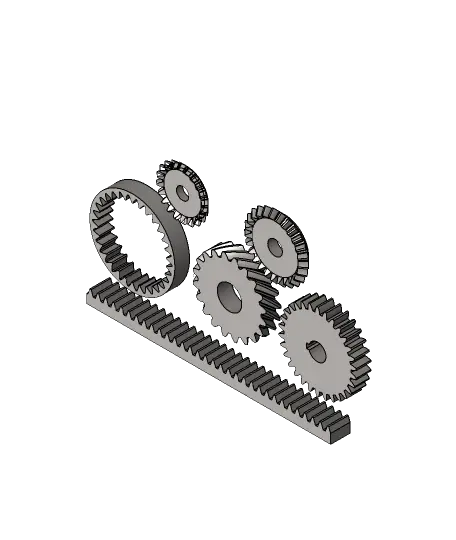 Gear Set — modelo 3D