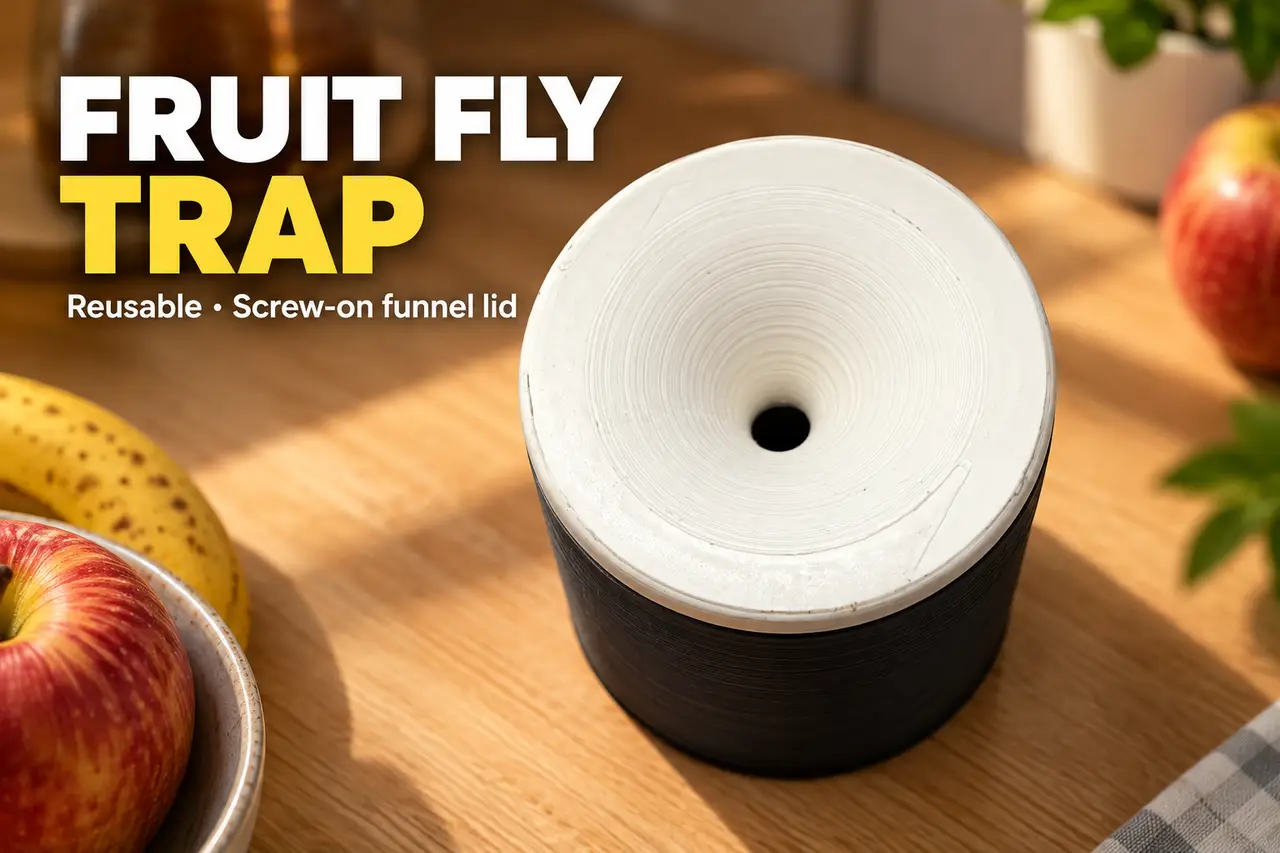 Reusable Fly Trap — modelo 3D