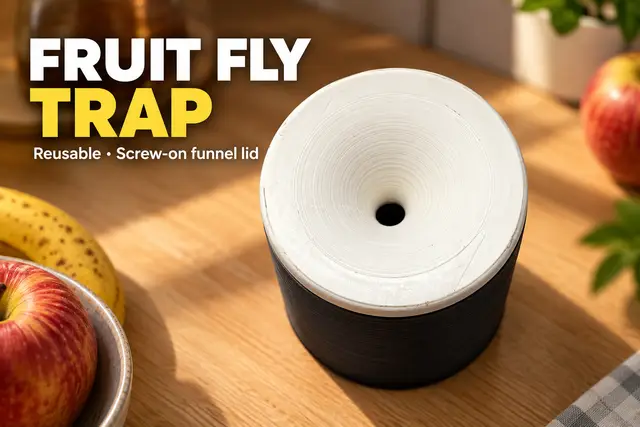 Reusable Fly Trap — modelo 3D