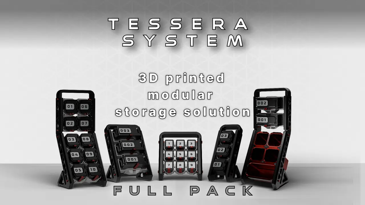 Tessera System - Full Pack — modelo 3D